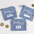 Kleingeldtasche „Duschmünzen“ Camping