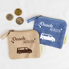 Kleingeldtasche „Duschmünzen“ Camping