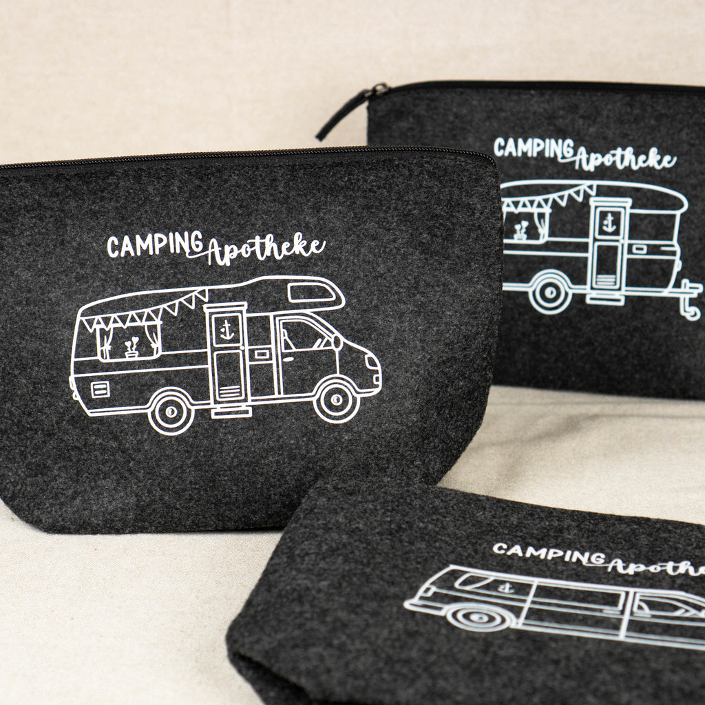 Filztasche „Campingapotheke“