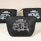Filztasche „Campingschnickschnack“