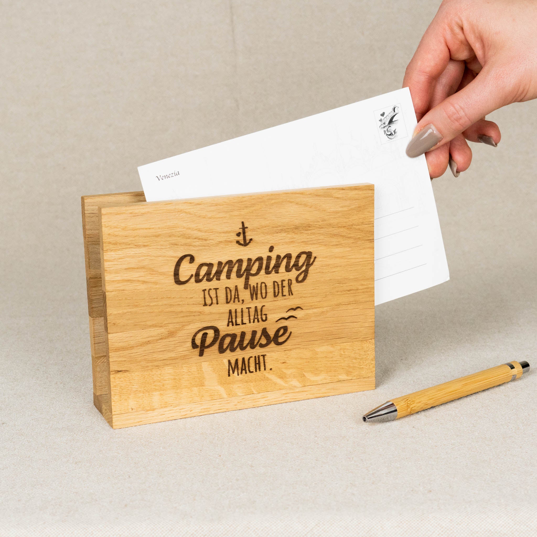 Serviettenhalter Camping