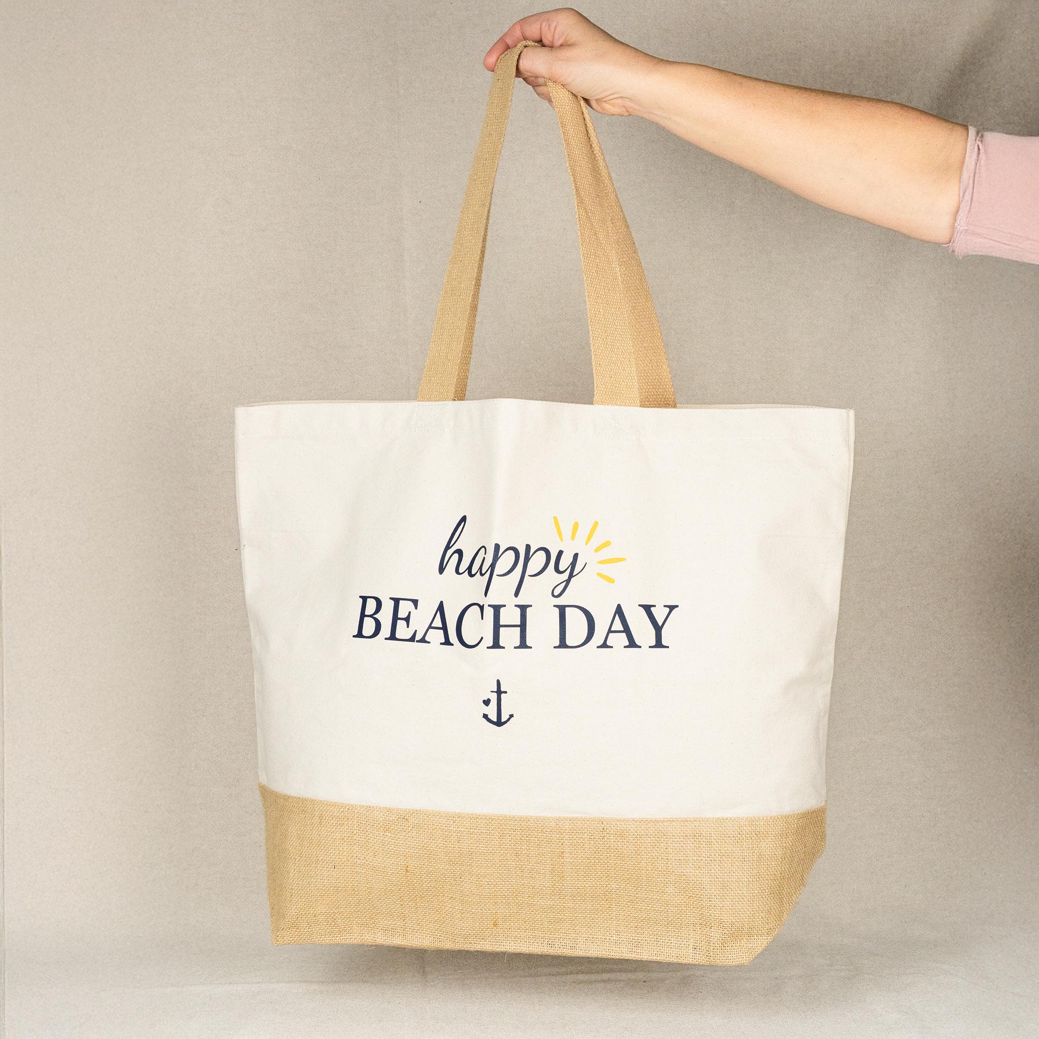 XXL Strandtasche „Happy Beach Day“