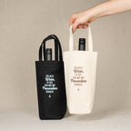 Flaschentasche "Wein mit Freunden"