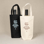 Flaschentasche "Wein mit Freunden"