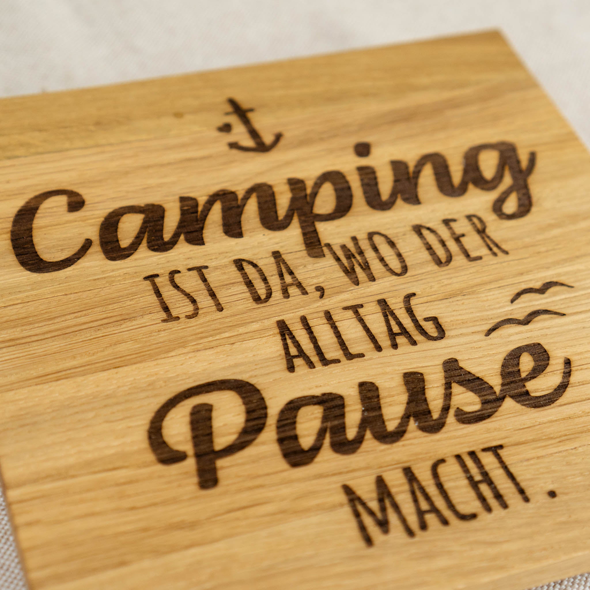 Topfuntersetzer Camping